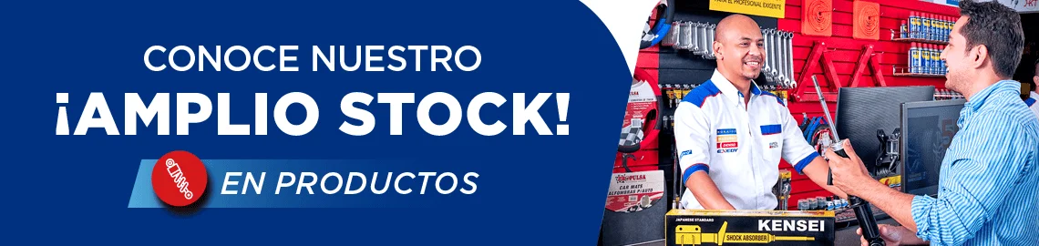 Conoce nuestro amplio stock de repuestos