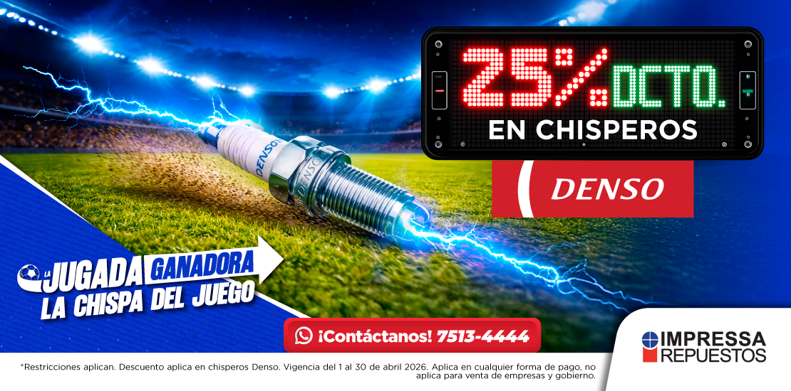 Promoción 25% en bujías